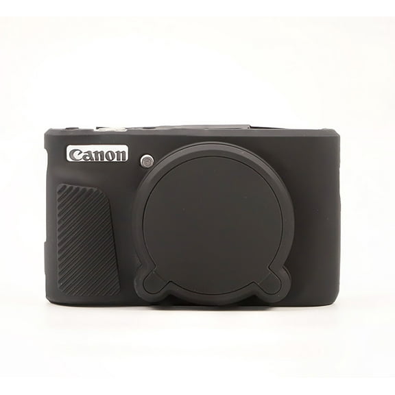 GadgetCom Camera Case Compatible with Canon PowerShot SX740 SX730 , Anti-Slip Soft Silicone Shell Protective Cover