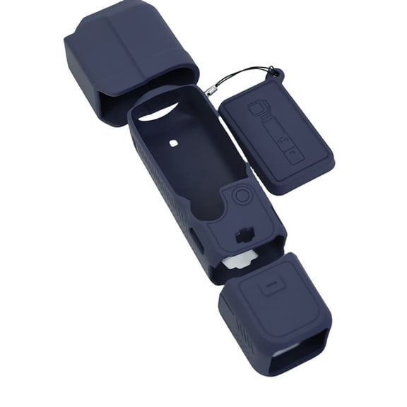 GadgetCom Camera Case Compatible with DJI OSMO Pocket 3 , Soft Silicone Case Protective Cover Battery Handle Shell