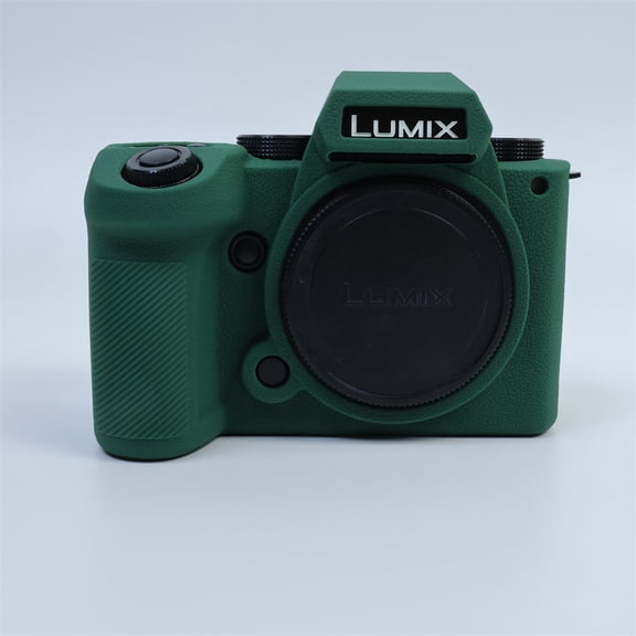 GadgetCom Camera Case Compatible with Panasonic Lumix S5II S5M2 , Anti-Slip Soft Silicone Shell Protective Cover