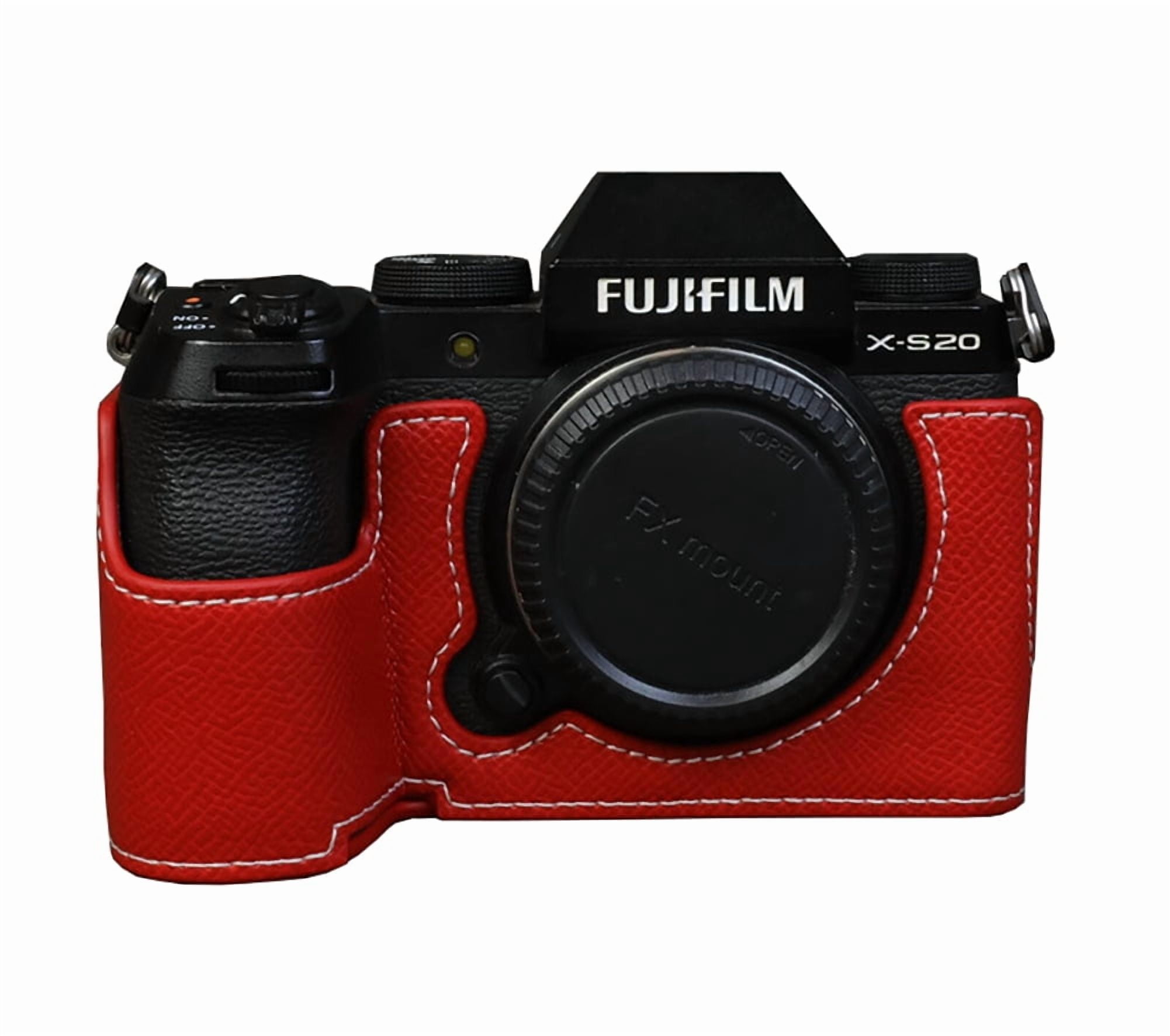 GadgetCom Camera Half Case Compatible with FUJIFILM X-S20 XS20 , Anti ...