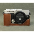 thumbnail image 1 of GadgetCom Camera Half Case Compatible with OLYMPUS PEN E-P7 , Anti-Slip PU Leather Shell Protective Cover, 1 of 12