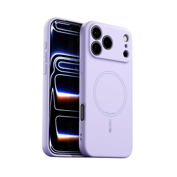 GadgetCom Magnetic Case Compatible with Apple iPhone 17 Pro , Soft Liquid Silicone Cover Shell With Camera Protection