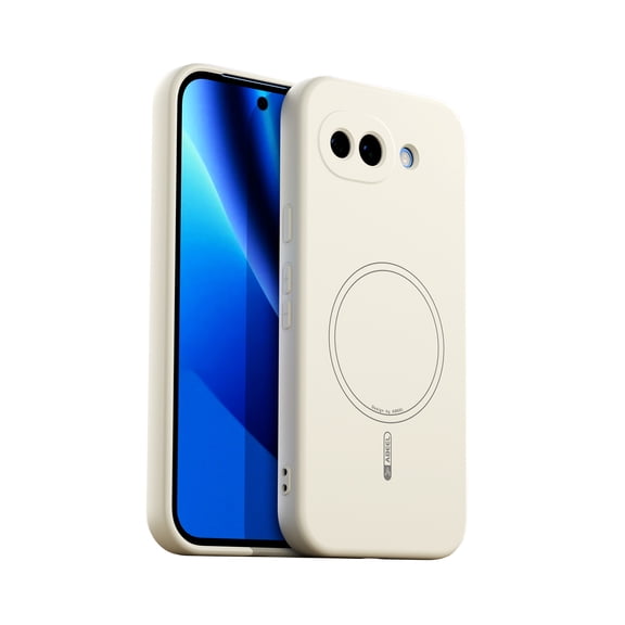 GadgetCom Magnetic Case Compatible with Google Pixel 10A , True Liquid Silicone Cover Shell With Camera Protection