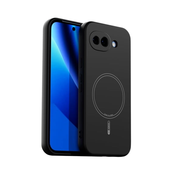 GadgetCom Magnetic Case Compatible with Google Pixel 10A , True Liquid Silicone Cover Shell With Camera Protection
