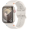 thumbnail image 1 of GadgetCom Replacement Band Compatible with Apple Watch Series 11 10 9 8 7 6 5 4 46mm 45mm 44mm SE Ultra 49mm 1 2 3, Soft Silicone Strap Sport Workout Bracelet, 1 of 4