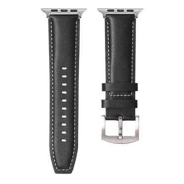 GadgetCom Replacement Band Compatible With Apple Watch Series 10 46mm , Genuine Leather Strap Bracelet for Apple Watch Ultra 1 2