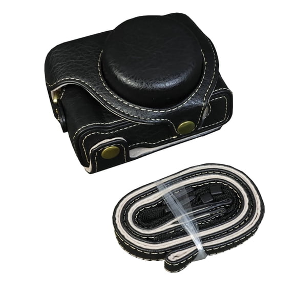 GadgetCom Replacement Case Compatible with ZV-1 ZV1 Vlog Camera , PU Leather Protective Cover Shell Bag With Strap