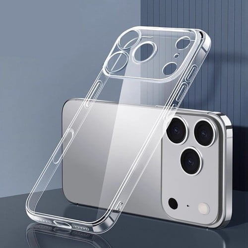 GadgetCom Replacement Phone Case Compatible with Apple iPhone 17 Pro Max , Soft Clear TPU Back Cover Shell (Pack of 2)