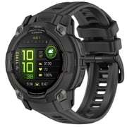 GadgetCom Replacement Strap Compatible with Garmin Instinct 3 45mm 22mm , Silicone Watch Band Sport Workout Strap
