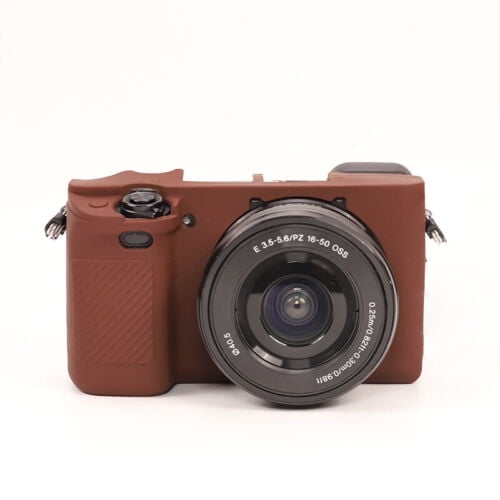 GadgetCom Silicone Protective Case for Alpha A6400 A6300 A6100 - Shockproof, Anti-Scratch Full Body Cover, Easy Grip Design