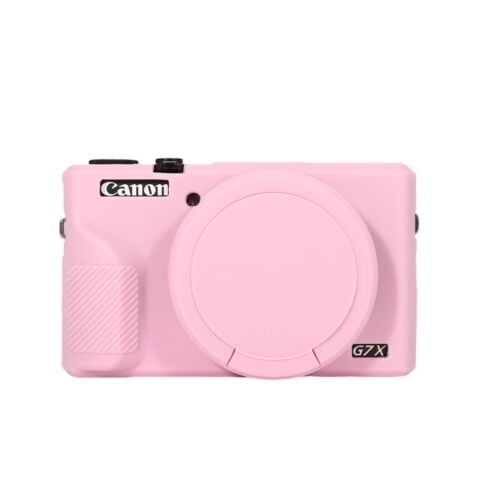 GadgetCom Silicone Protective Case for Canon PowerShot G7 X Mark II G7X2 - Shockproof, Anti-Scratch Full Body Cover, Easy Grip Design