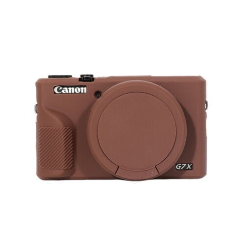 GadgetCom Silicone Protective Case for Canon PowerShot G7 X Mark II G7X2 - Shockproof, Anti-Scratch Full Body Cover, Easy Grip Design