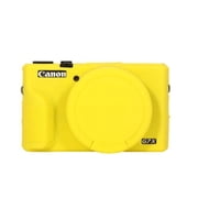 GadgetCom Silicone Protective Case for Canon PowerShot G7 X Mark III G7X3 - Shockproof, Anti-Scratch Full Body Cover, Easy Grip Design