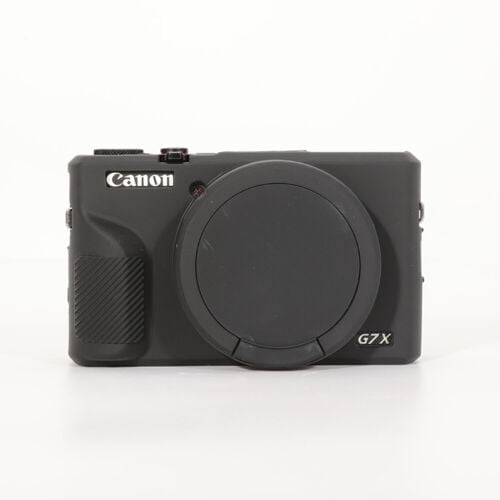 GadgetCom Silicone Protective Case for Canon PowerShot G7 X Mark III G7X3 - Shockproof, Anti-Scratch Full Body Cover, Easy Grip Design