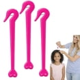 thumbnail image 1 of GadgetNestUSA Elastic Hair Tie Cutter Tool 3-Pack, Quick Release Band Remover, Safe Hidden Blade Design, Comfortable Grip Handle, Pain-Free Elastic Cutting Accessory for Hair Care Styling, 1 of 7