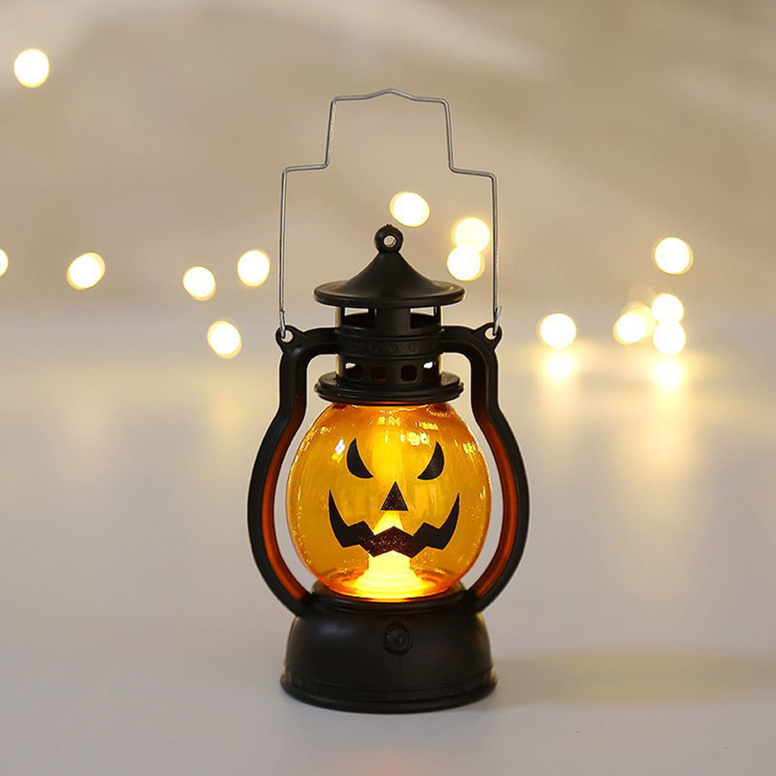 GadgetVLot Halloween Vintage Pumpkin Light Lamp Party Hanging Decor LED