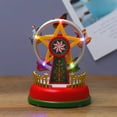 thumbnail image 1 of GadgetVLot Luminous music carousel Christmas decoration requires 3 AAA batteries, 1 of 10