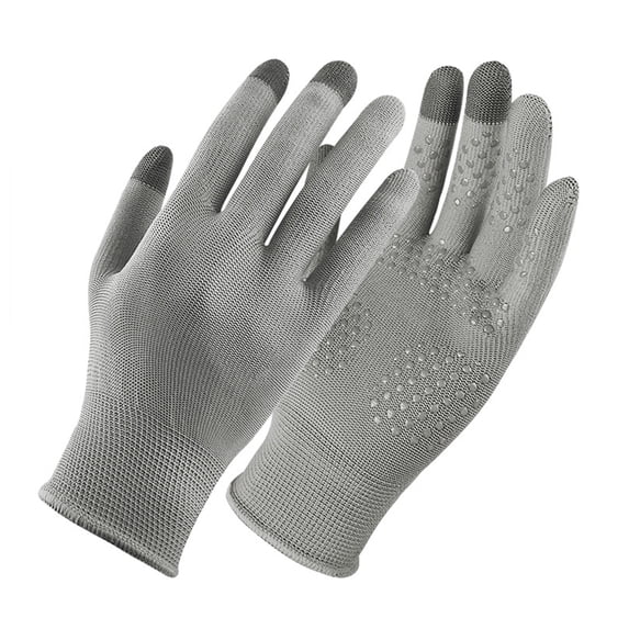 GadgetVLot Sunblock Gloves Outdoor Mountaineering Driving Bike Non-Slips Breathable For Men Women High Elasticity Touchscreen