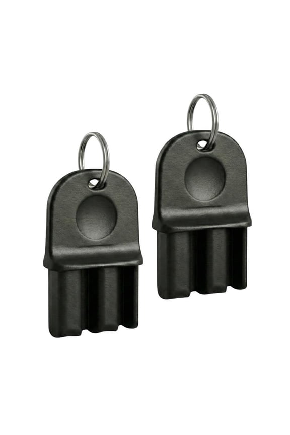 2 Durable Replacement Keys with Key Rings for Tamper-Resistant Locking Mouse Stations