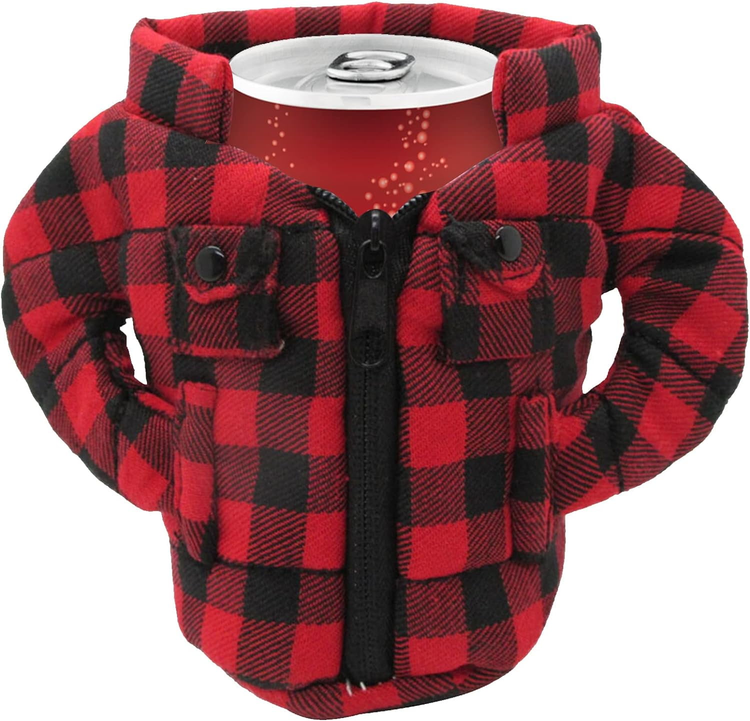 Gadgetime USA Can Cooler Vest Insulated Beverage Cooler Can Cover