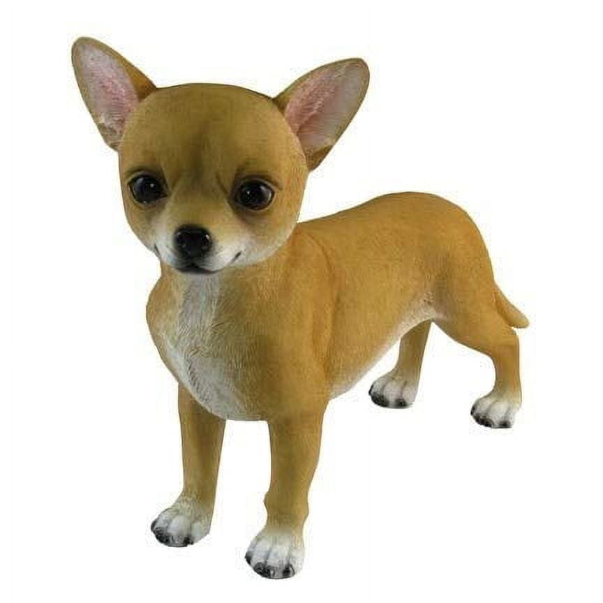 Chinese Chihuahua Dog Statue Figurine Vtg Electric Toy Doll BD543