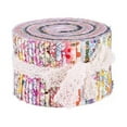 Gadgets For Home, Fabric Strips Roll 2.5 Inch Jelly Fabric Bundles