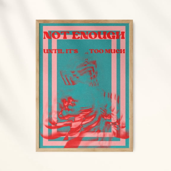 Gadient Poster, 70S Poster, Aura Poster, Psychedelic Poster, Hippie Print, Vintage Poster, Psychedelic Art, Retro Wall Art, Trippy Art Print Wall Art, Modern Wall Decor, 12x18 UNFRAMED