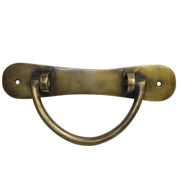 Gado Gado Hardware HBA7022 Simple Bail with Bone-shaped Plate