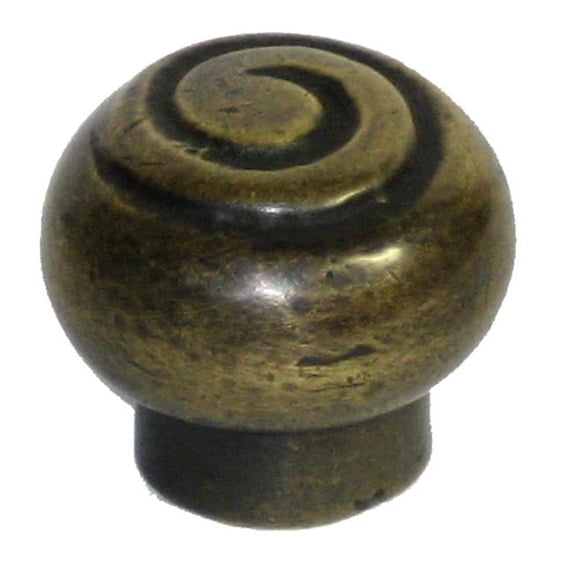 Gado Gado Hardware HKN1010 Spiral Front Knob- Small