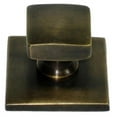 thumbnail image 1 of Gado Gado Hardware HKN3012 Square Knob with Oversized Backplate, 1 of 1