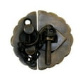 thumbnail image 1 of Gado Gado Hardware HLA1012 Round Scalloped Latch with Chain, 1 of 1