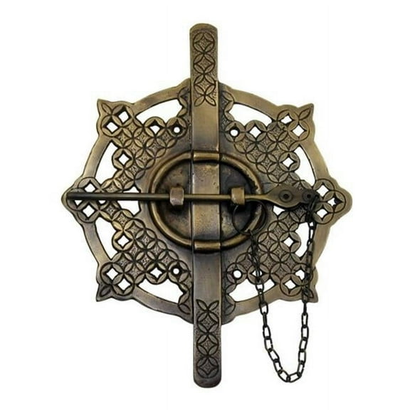 Gado Gado Hardware HLA7018 Large Ornately Carved Asian - Style Latch