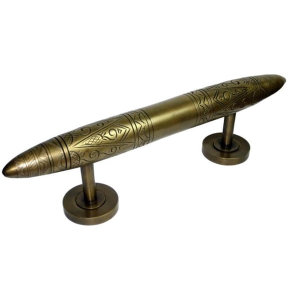 Gado Gado Hardware HPU8040 Ornate Torpedo Pull- Large