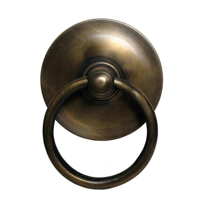 Gado Gado Hardware HRP1024 Ring Pull with Simple Round Backplate
