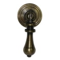 thumbnail image 1 of Gado Gado Hardware HTP1014 Teardrop Pull with Rosette Backplate- Small, 1 of 1