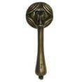 thumbnail image 1 of Gado Gado Hardware HTP7010 Teardrop Pull with Carved Backplate, 1 of 1