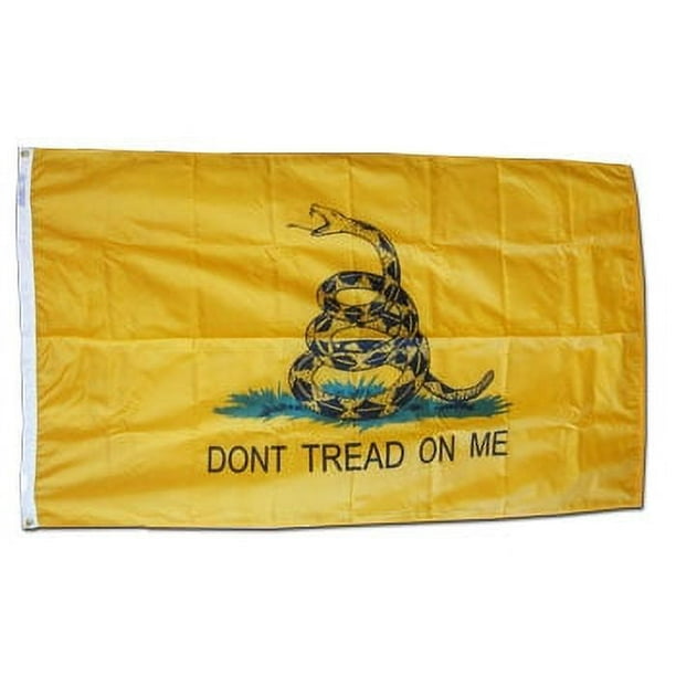 USA Gadsden Don't Tread On Me Combo 100D 12x18 12"x18" Stick - Foto 11