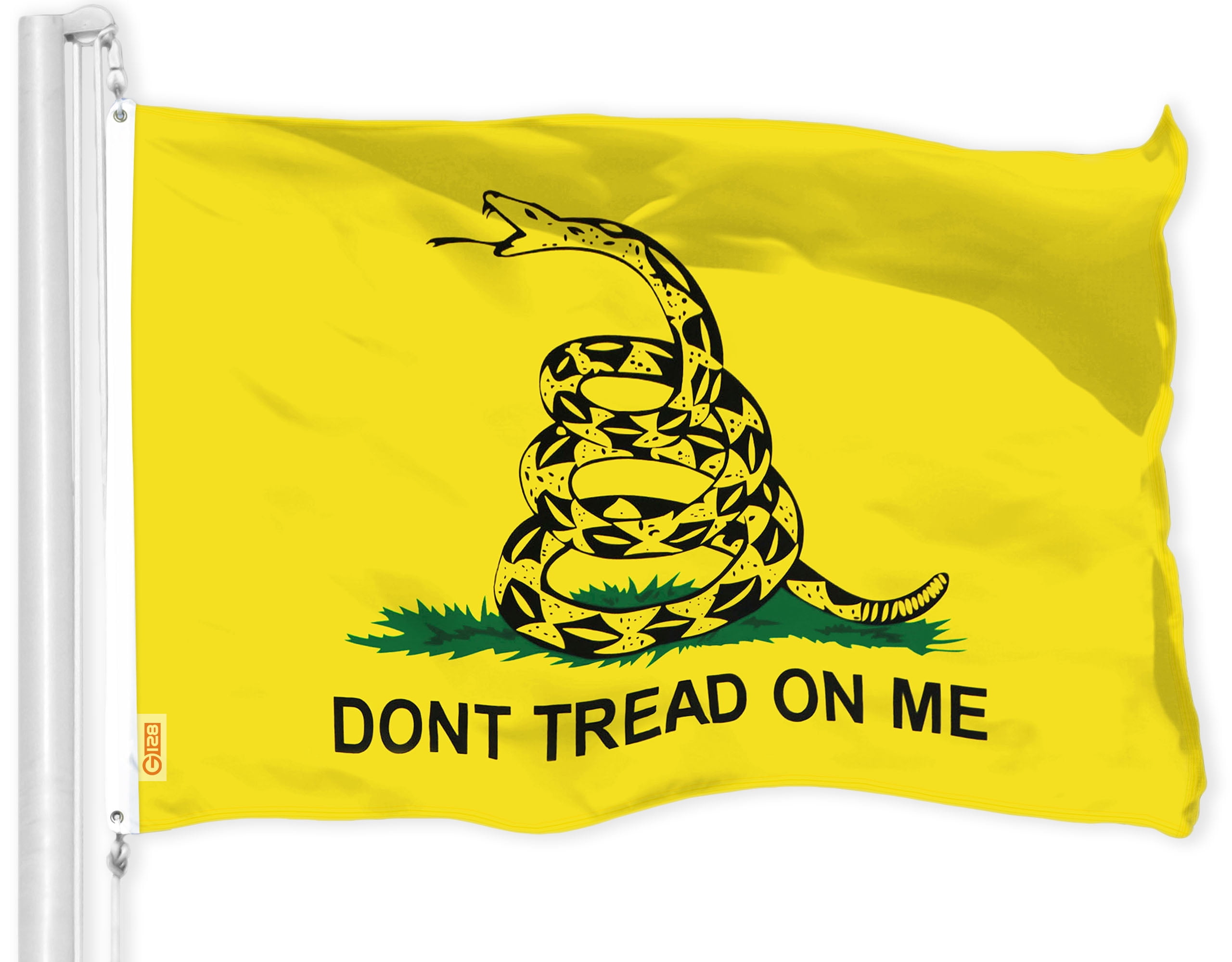 G128 American Gadsden DONT TREAD ON ME Double Sided Flag, 3x5 Ft 150D