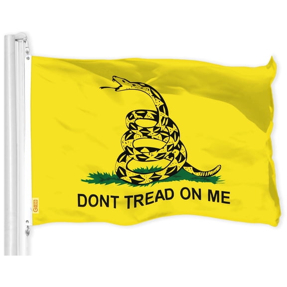 Gadsden DONT TREAD ON ME Flag 3x5 Ft 150D double sided Rattlesnake Tea Party