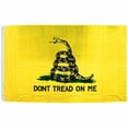 thumbnail image 1 of Gadsden Don't Tread on Me Realistic Rattlesnake Flag 3x5 Ft Banner Grommets, 1 of 4