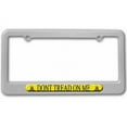 thumbnail image 1 of Gadsden Flag Don't Tread on Me License Plate Tag Frame, Multiple Colors, 1 of 1