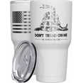 thumbnail image 1 of Gadsden Flag - Dont Tread On Me - Snake Tumbler - American Flag Coffee Travel Mug - American Made Travel Mug - Double Insulated Tumbler - 30 oz, 1 of 6