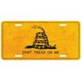 thumbnail image 1 of Gadsden Vintage Embossed License Plate, 1 of 1
