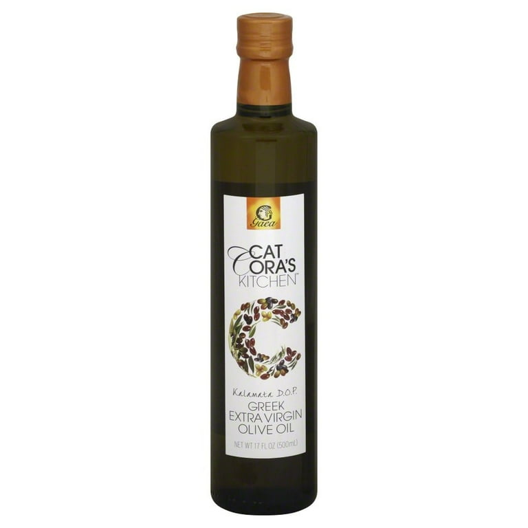Gaea Cat Cora's Kitchen Olive Oil, Kalamata Greek Extra Virgin, 17