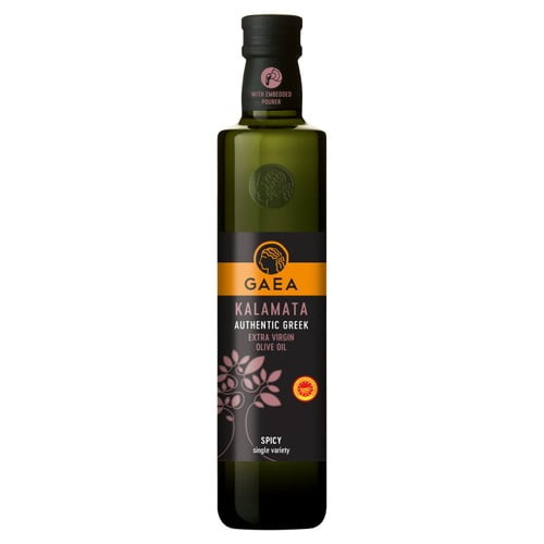 Gaea Kalamata Extra Virgin Olive Oil 500ml, British Import (Pack of 2)