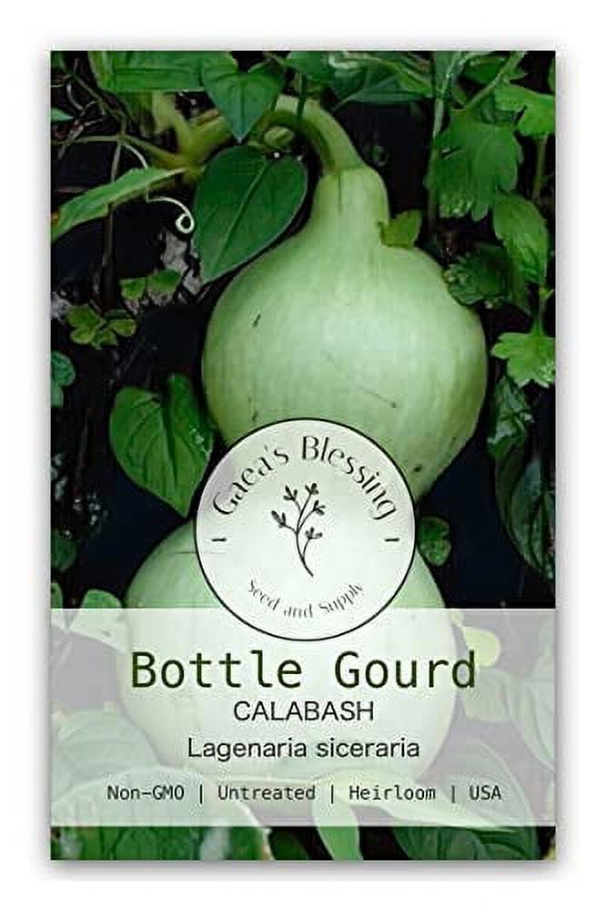 Gaea's Blessing Seeds Bottle Gourd Seeds Heirloom NonGMO Seeds