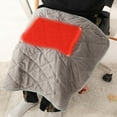thumbnail image 1 of Gaecuw 32"X24" Portable Heated Blanket Christmas Clearance Sales Auto Heated Blanket Timing Function Heating and Timing Function Heated Blanket Throw for Home & Office and Outdoor(Gray, Cotton), 1 of 6