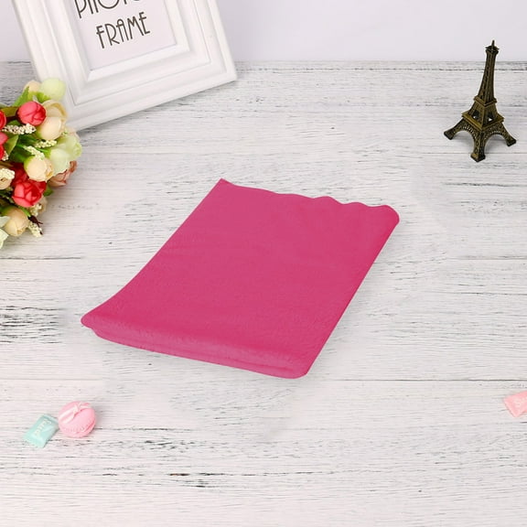 Gaecuw 50X70CM Ultra Soft Bath Towel Extra Large Christmas Flannel Fuzzy Toddler Blanket Flannel Fleece Bed Blanket Flannel Throw Blanket for Bathroom Shower Pool Hotel Beach(Hot Pink, )