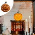 thumbnail image 1 of Gaecuw Halloween Decoration Lighted Pumpkin Halloween Pumpkin Pumpkin Night Light LED Pumpkin Clearance for Outdoor Scene Decoration Hollowed(Yellow, Plastic), 1 of 6