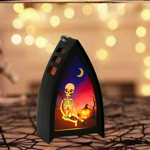 Gaecuw Halloween Outside Decorations, Halloween Decorative Lights Window Ornaments Scene Layout Lights Hanging Ornaments Portable Lights., Halloween Decorations Outside for Halloween Decoration